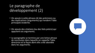 FRAA413(PPT) - COURS 5 - Texte argumentatif 2 (Parties).pptx