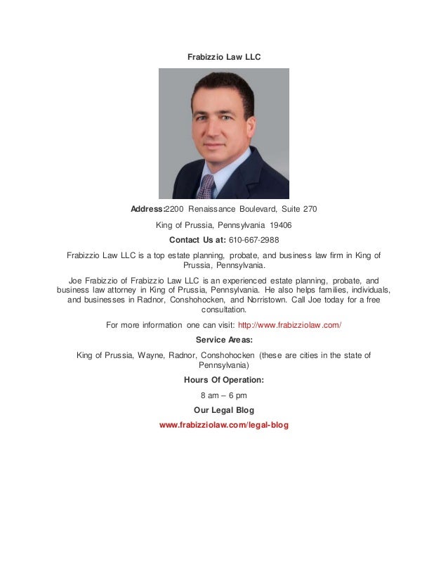 Frabizzio Law Llc