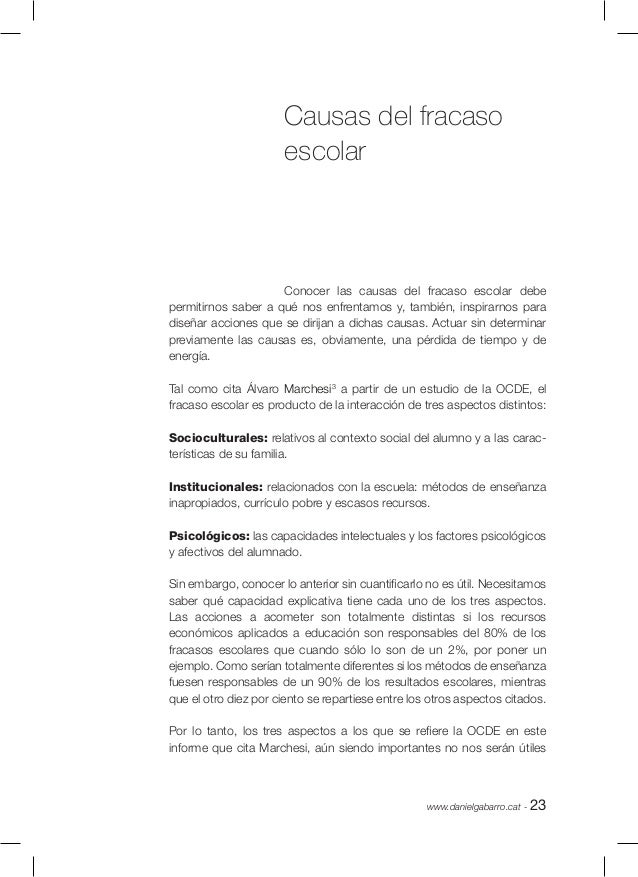 Fracaso escolar
