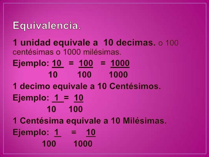 Fracción decimal