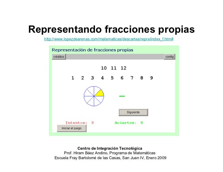 Fracción propia, número mixto y fracción impropia Fracción propia, número mixto y fracción impropia
