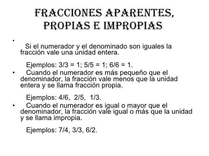 Fracciones