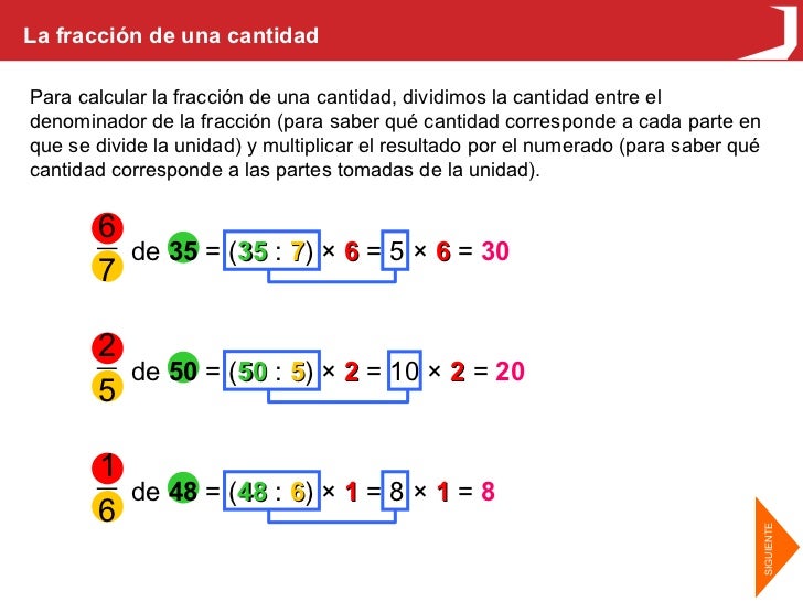 Como Saber La Quinta Parte De Un Numero