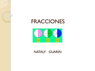 FRACCIONES 
NATALY GUARIN  