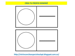 http://mirinconcitoespecialaulapt.blogspot.com.es/
CREA TU PROPIO DOMINÓ