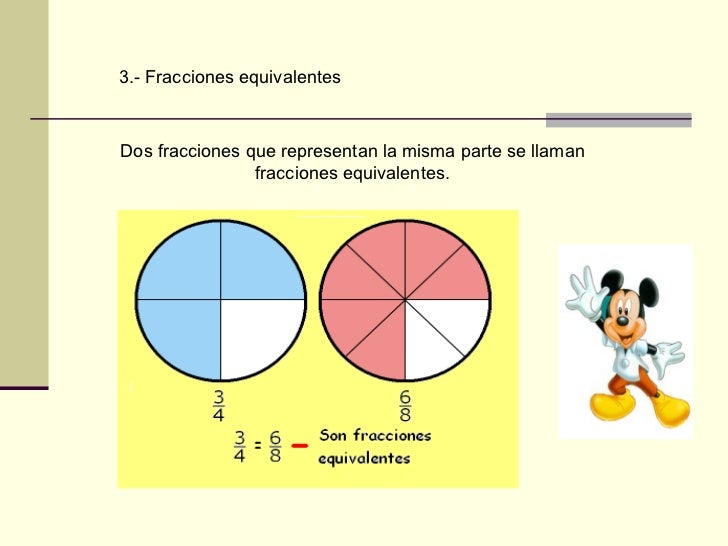 Fracciones Quinto Grado A