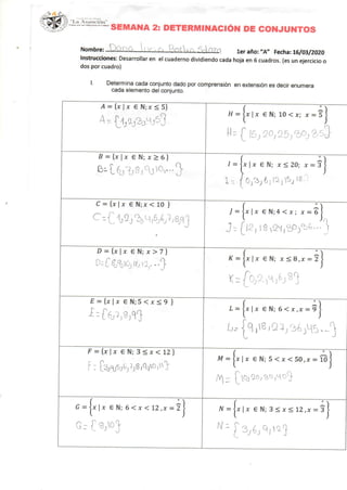 Fracciones y conjuntos