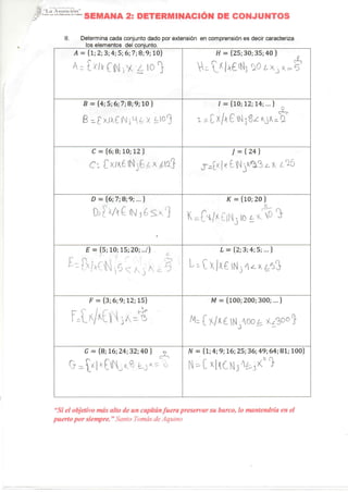 Fracciones y conjuntos