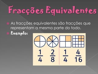 Simplificação de Fracções;