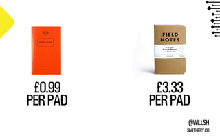 £0.99
PER PAD

£3.33
PER PAD
@WILLSH
SMITHERY.CO

 