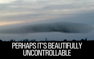 PERHAPS IT’S BEAUTIFULLY
UNCONTROLLABLE

@WILLSH

SMITHERY.CO

 