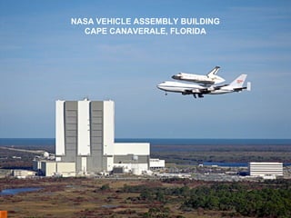 NASA VEHICLE ASSEMBLY BUILDING
  CAPE CANAVERALE, FLORIDA
 
