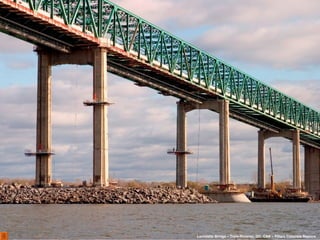 Laviolette Bridge – Trois-Rivieres, QC, CAN – Pillars Concrete Repairs
 