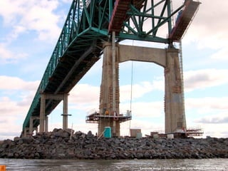 Laviolette Bridge – Trois-Rivieres, QC, CAN – Pillars Concrete Repairs
 