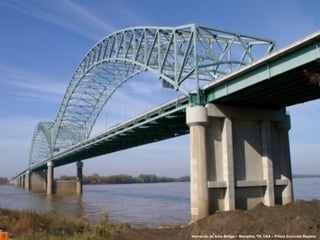 Hernando de Soto Bridge – Memphis, TN, USA – Pillars Concrete Repairs
 