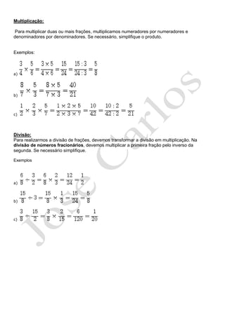 COMO SIMPLIFICAR A FRAÇÃO 18/24?  Simplificação de frações 