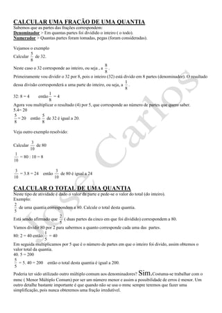 COMO SIMPLIFICAR A FRAÇÃO 18/24?  Simplificação de frações 