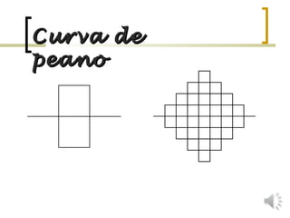 Curva deCurva de
peanopeano
 