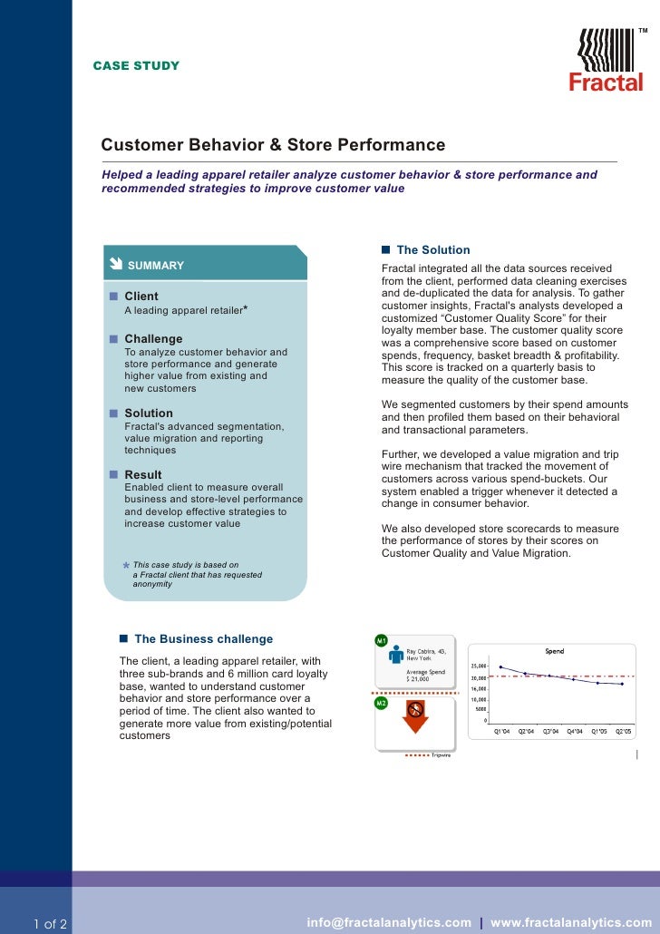 fractal analytics helped a leading apparel retailer fractal analytics