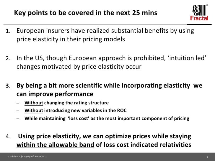 research report the price elasticity of Price elasticity is a major factor in determining the pricing of a company’s products or services an inelastic demand often allows for a more varied mix of pricing, including promotional pricing and discounting. research report the price elasticity of Price elasticity is a major factor in determining the pricing of a company’s products or services an inelastic demand often allows for a more varied mix of pricing, including promotional pricing and discounting.
