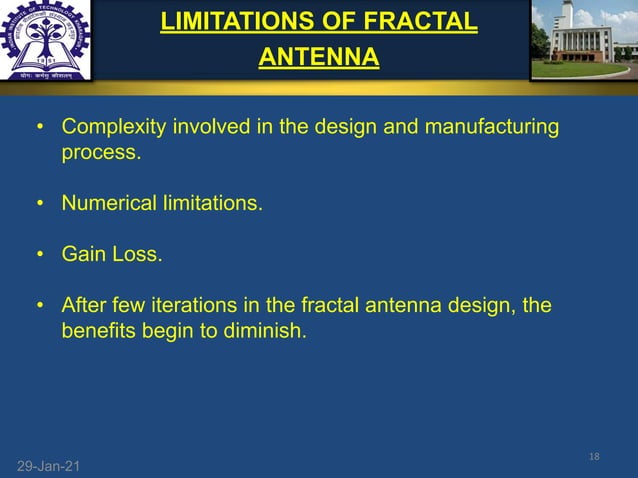 Fractal antenna by Nisheeth Paliwal | PPT