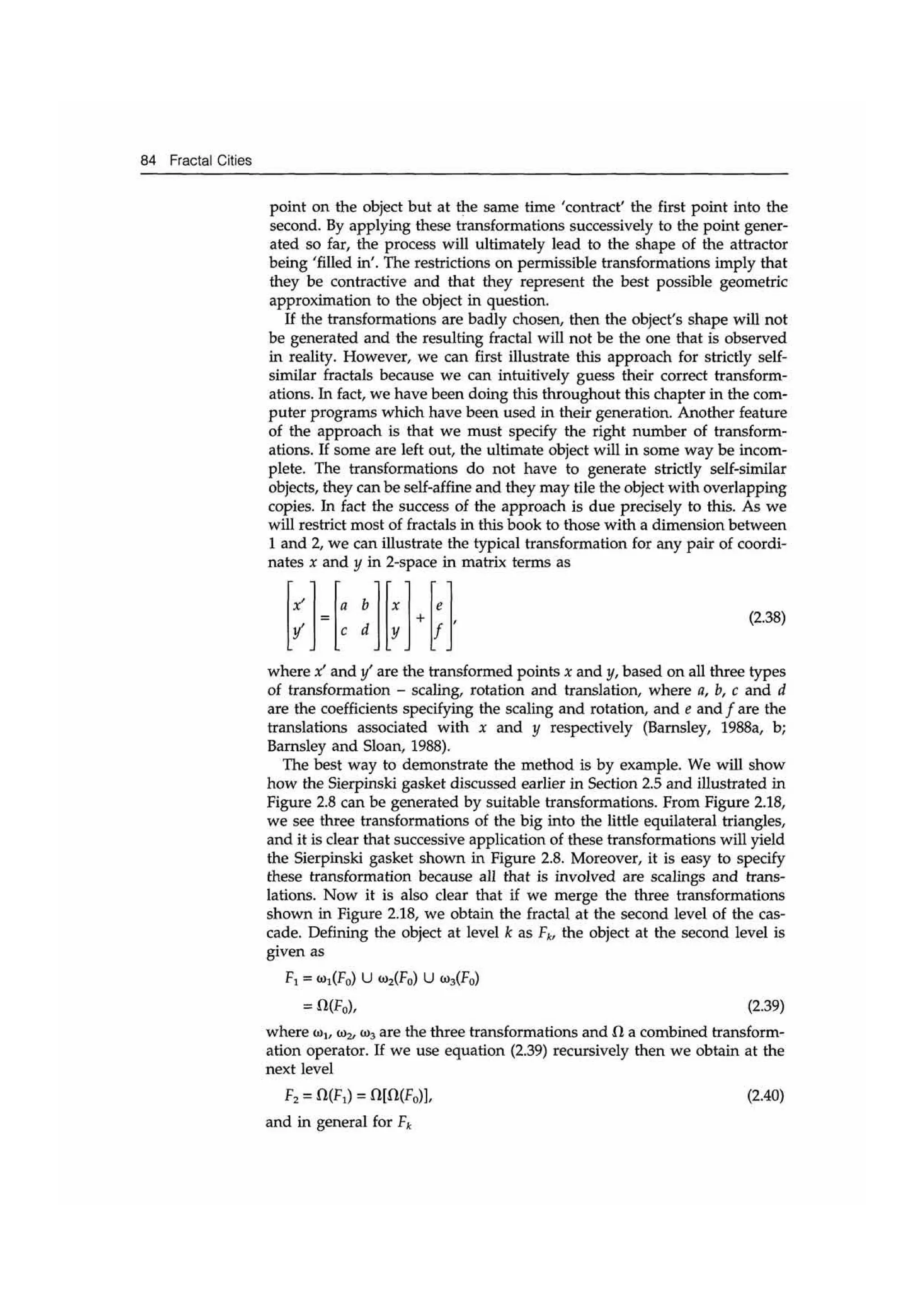 Fractal cities low resolution