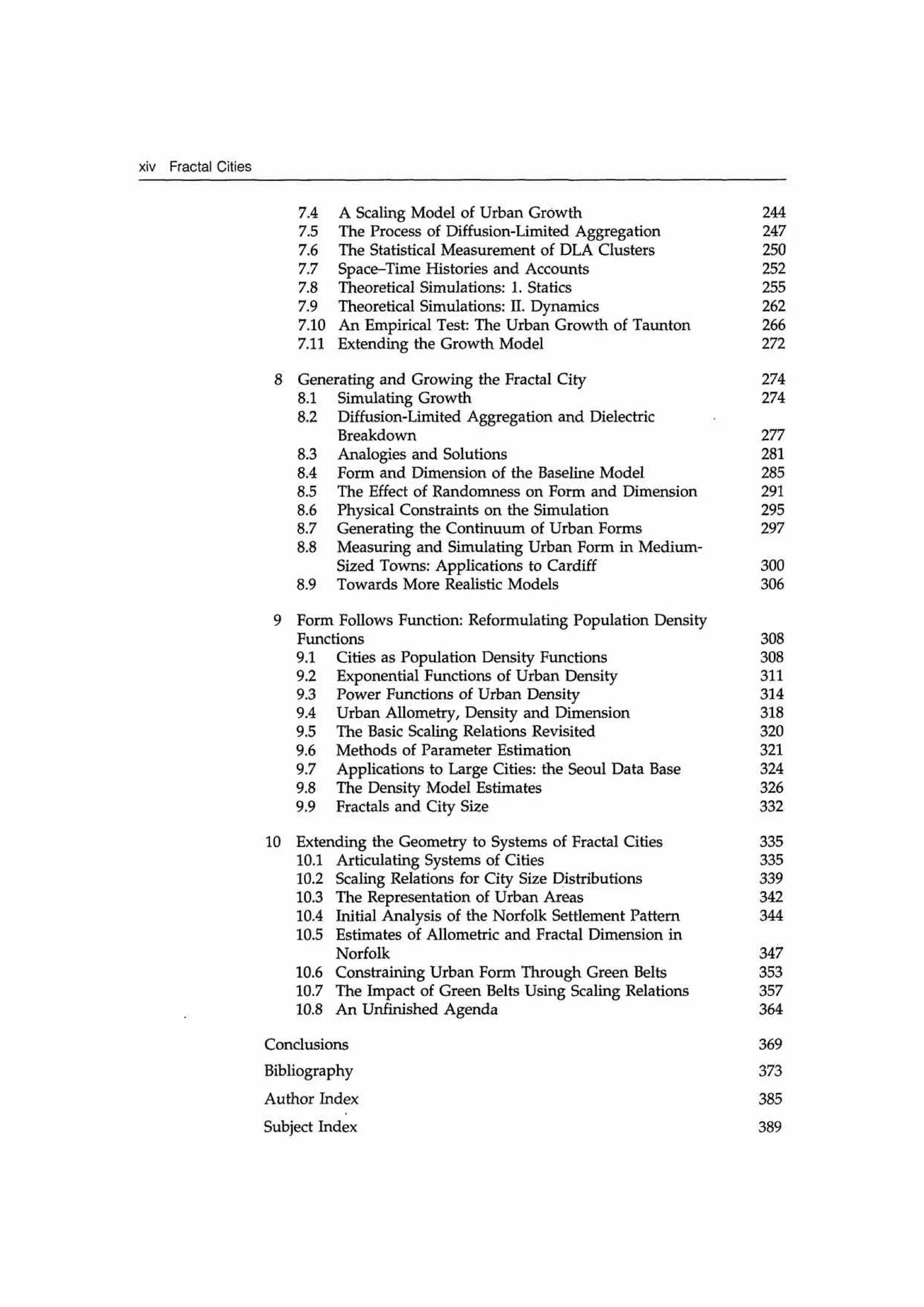 Fractal cities low resolution