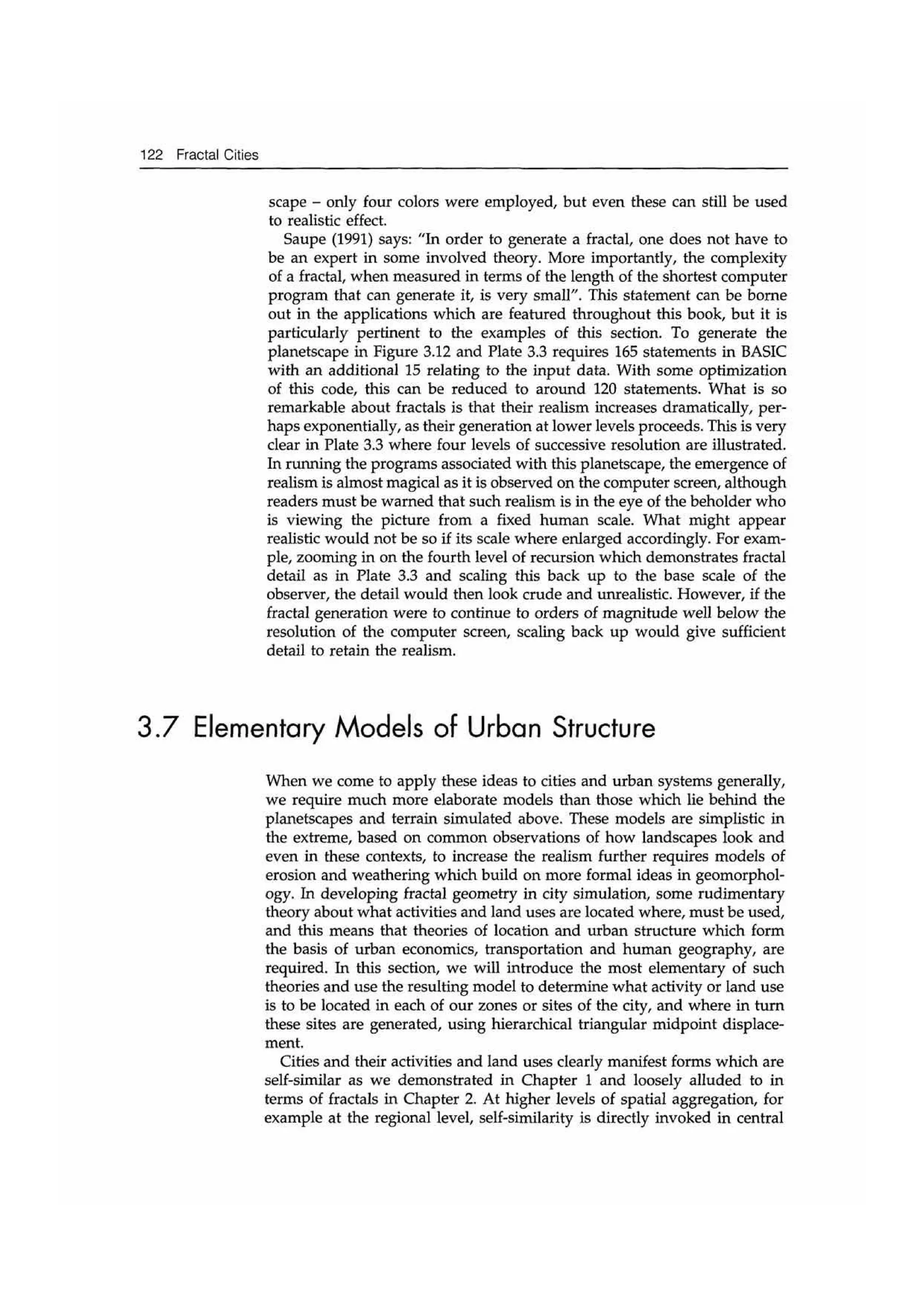 Fractal cities low resolution