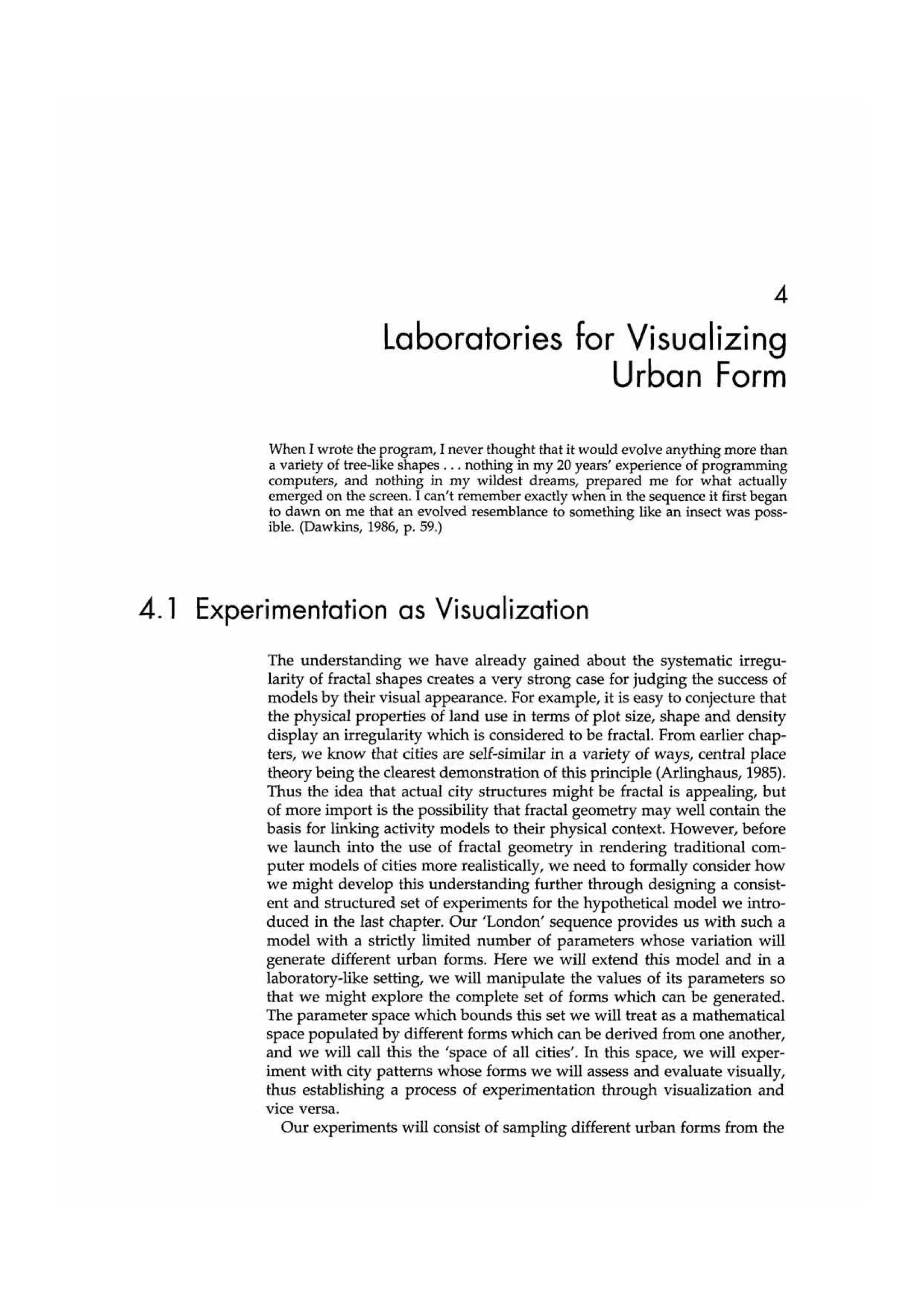 Fractal cities low resolution