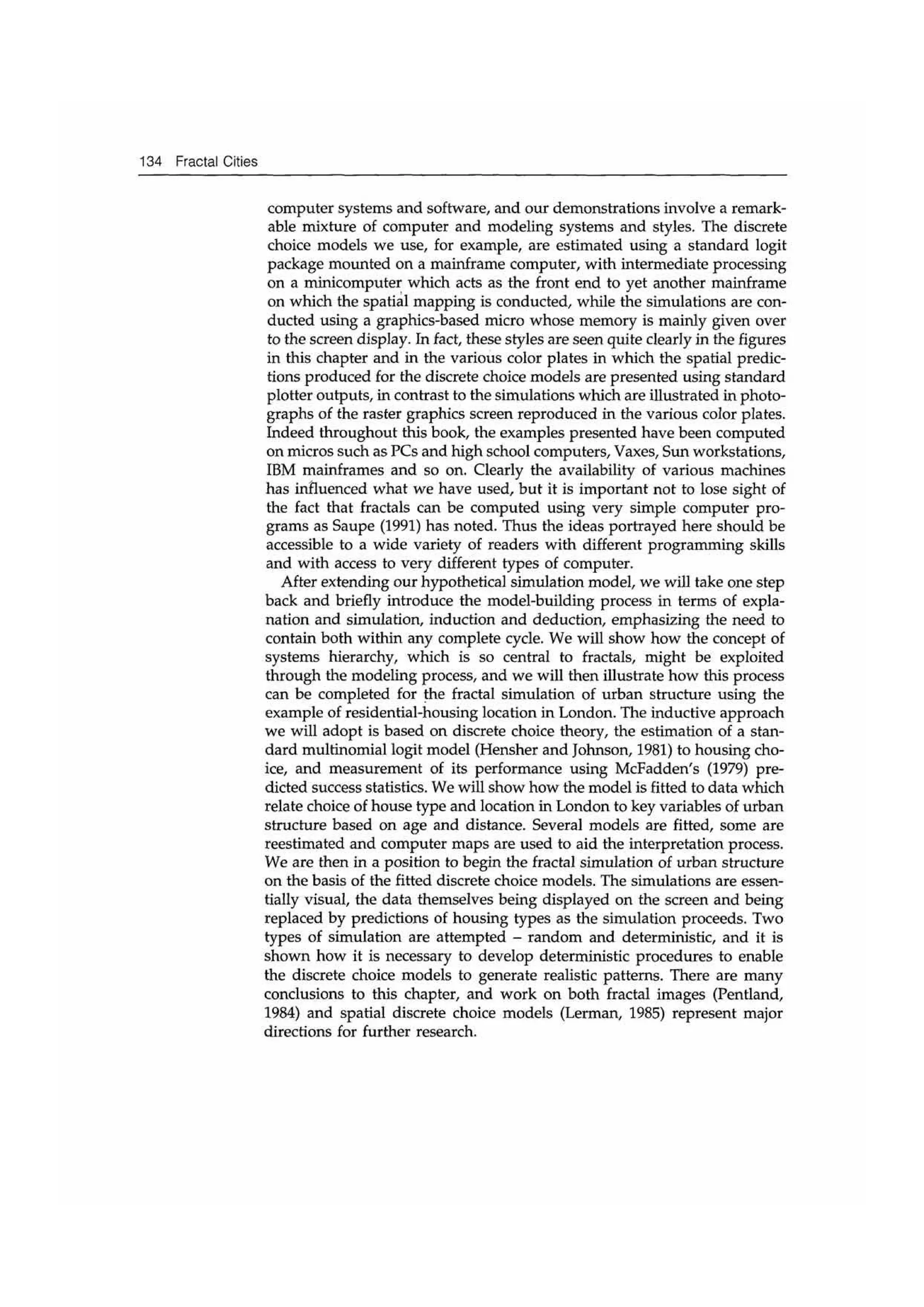 Fractal cities low resolution