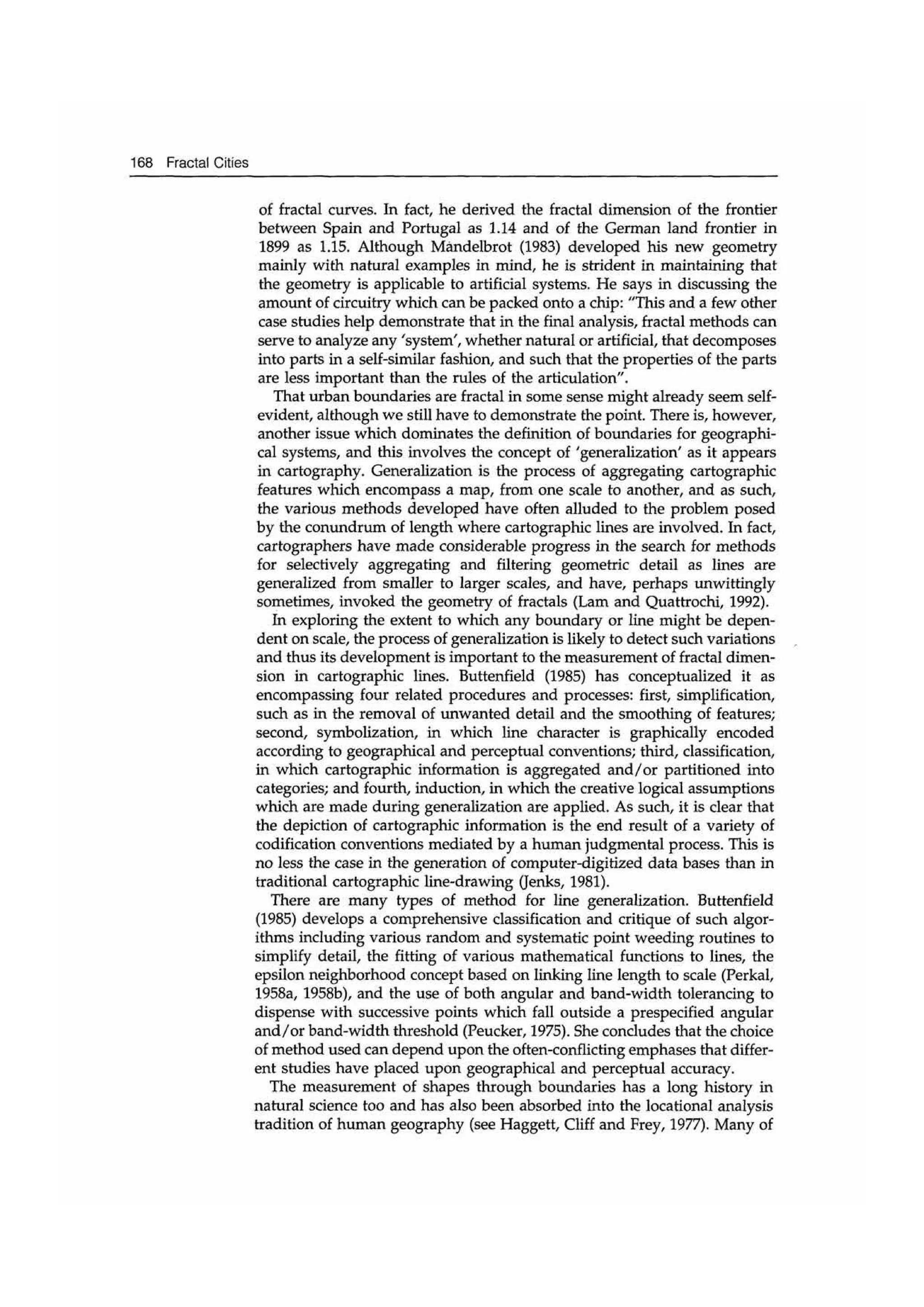 Fractal cities low resolution