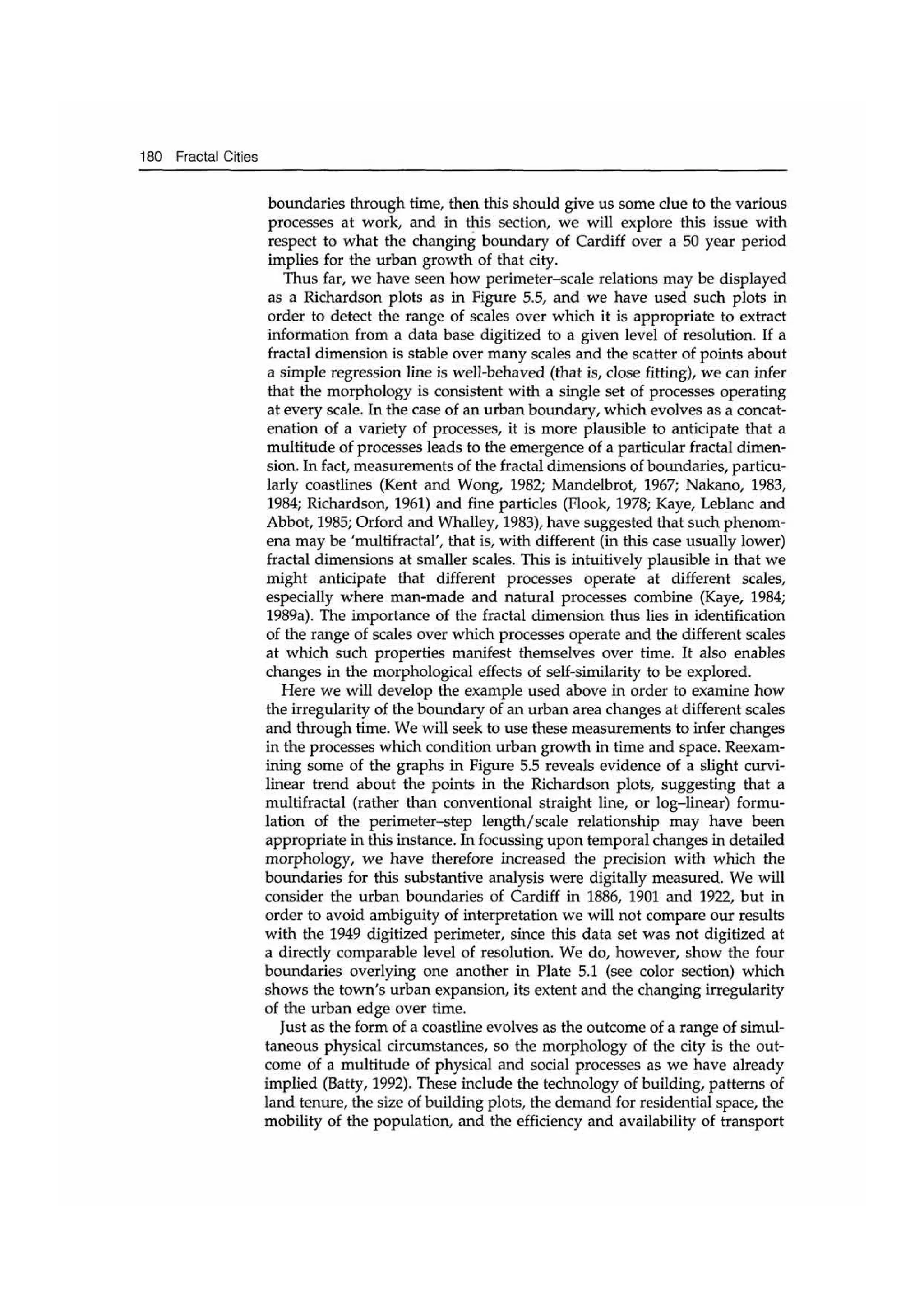 Fractal cities low resolution