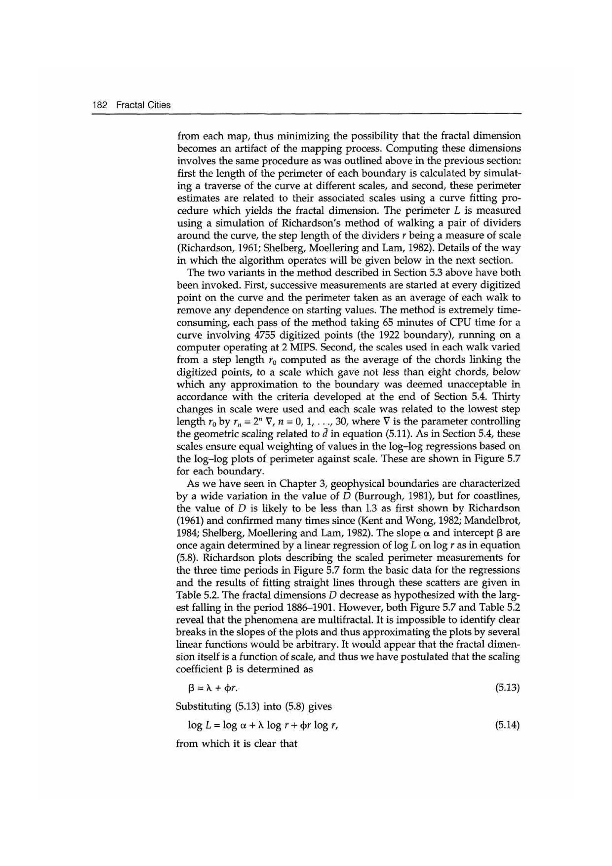 Fractal cities low resolution