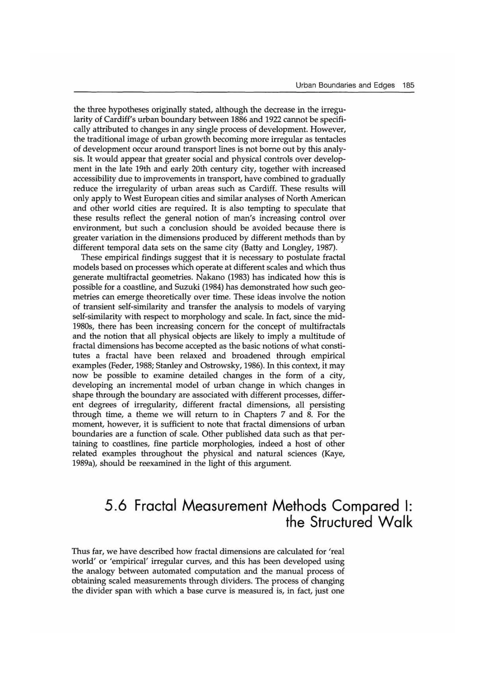 Fractal cities low resolution