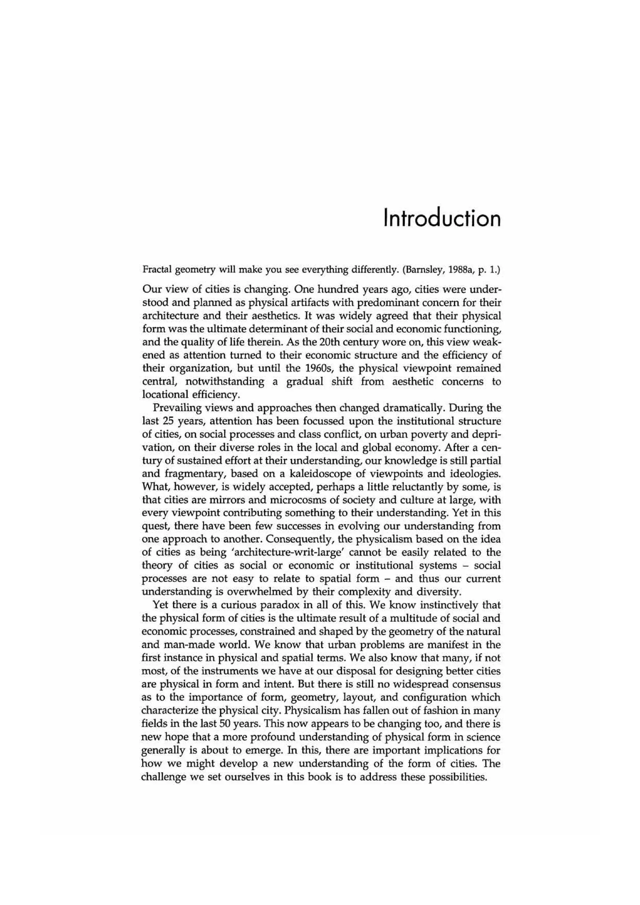 Fractal cities low resolution