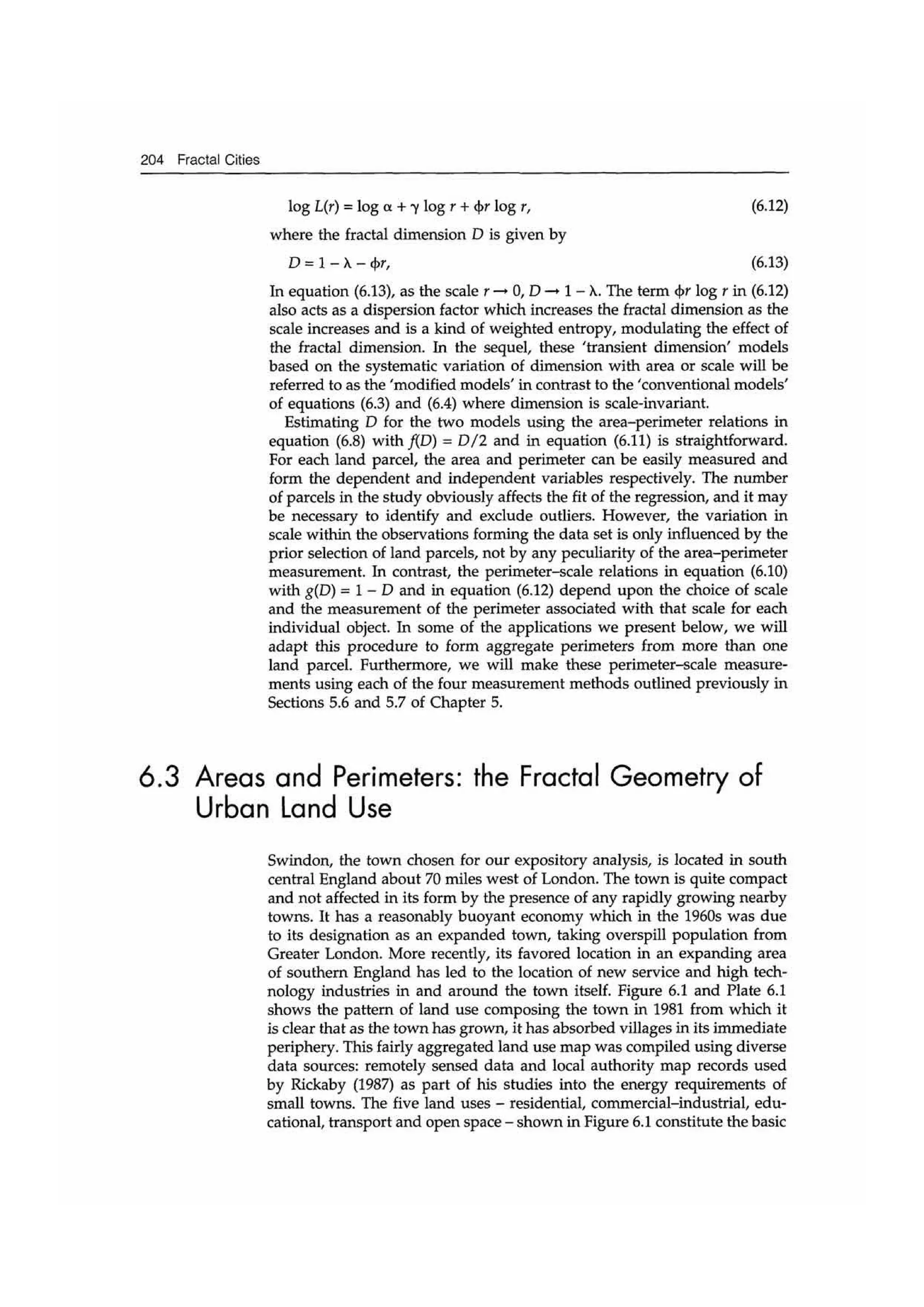 Fractal cities low resolution