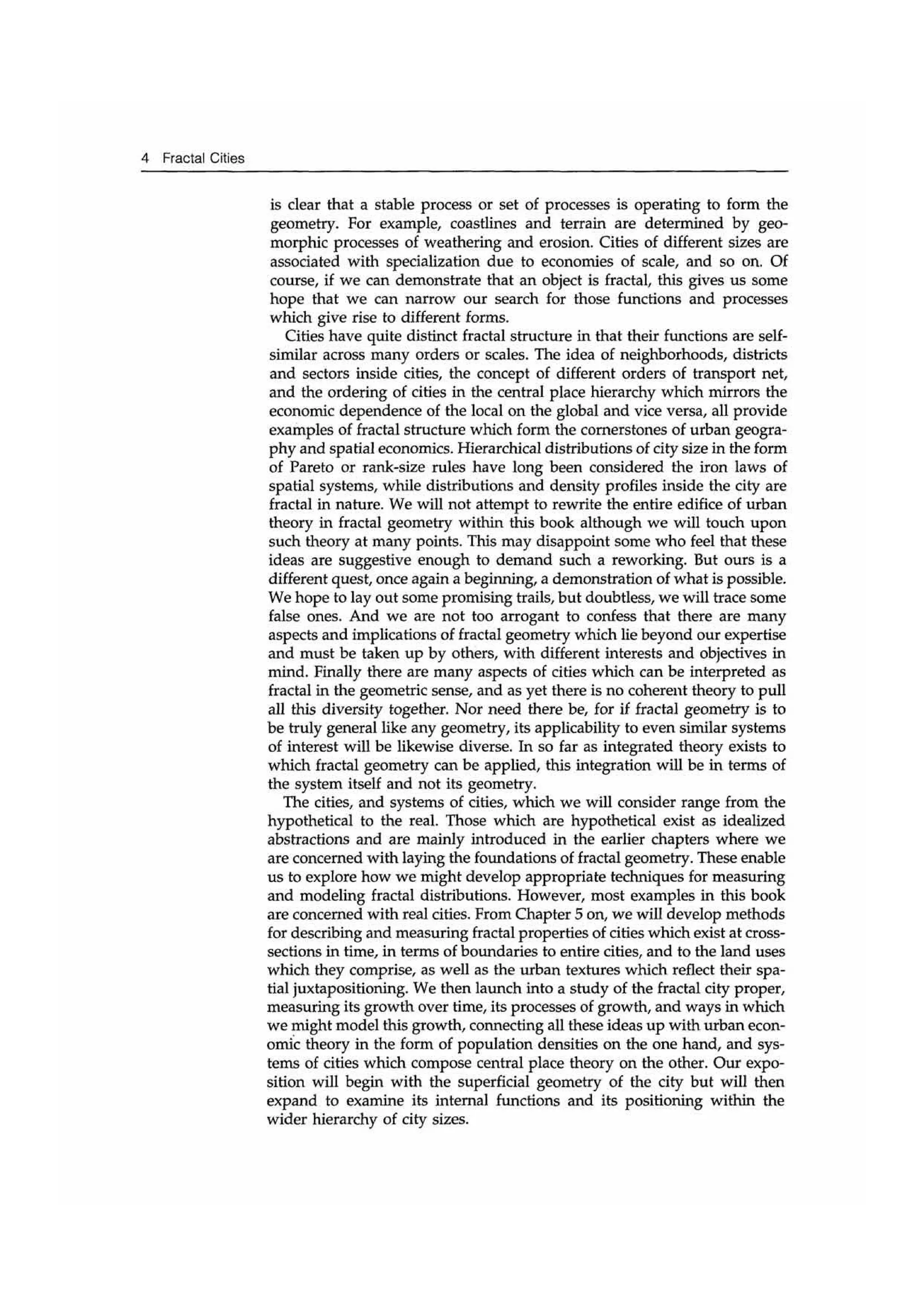 Fractal cities low resolution