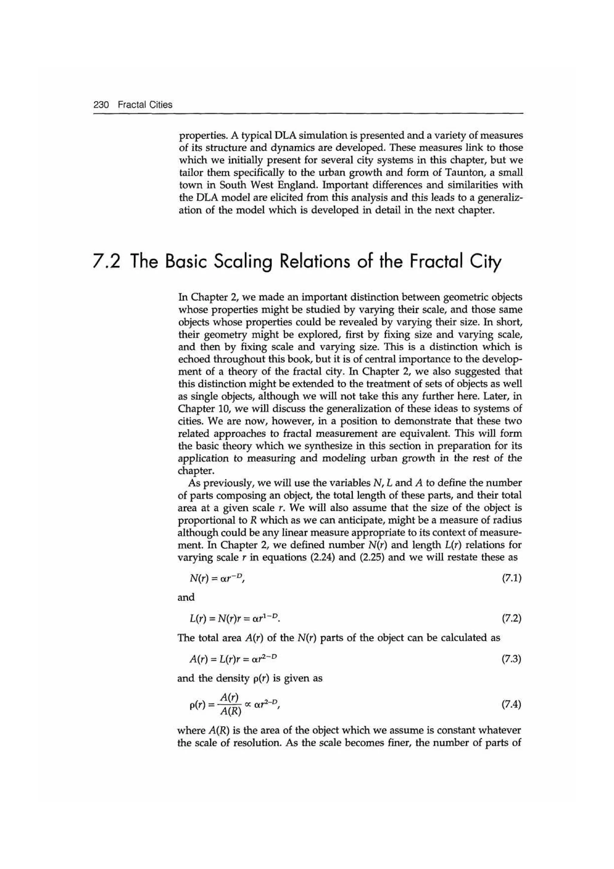 Fractal cities low resolution