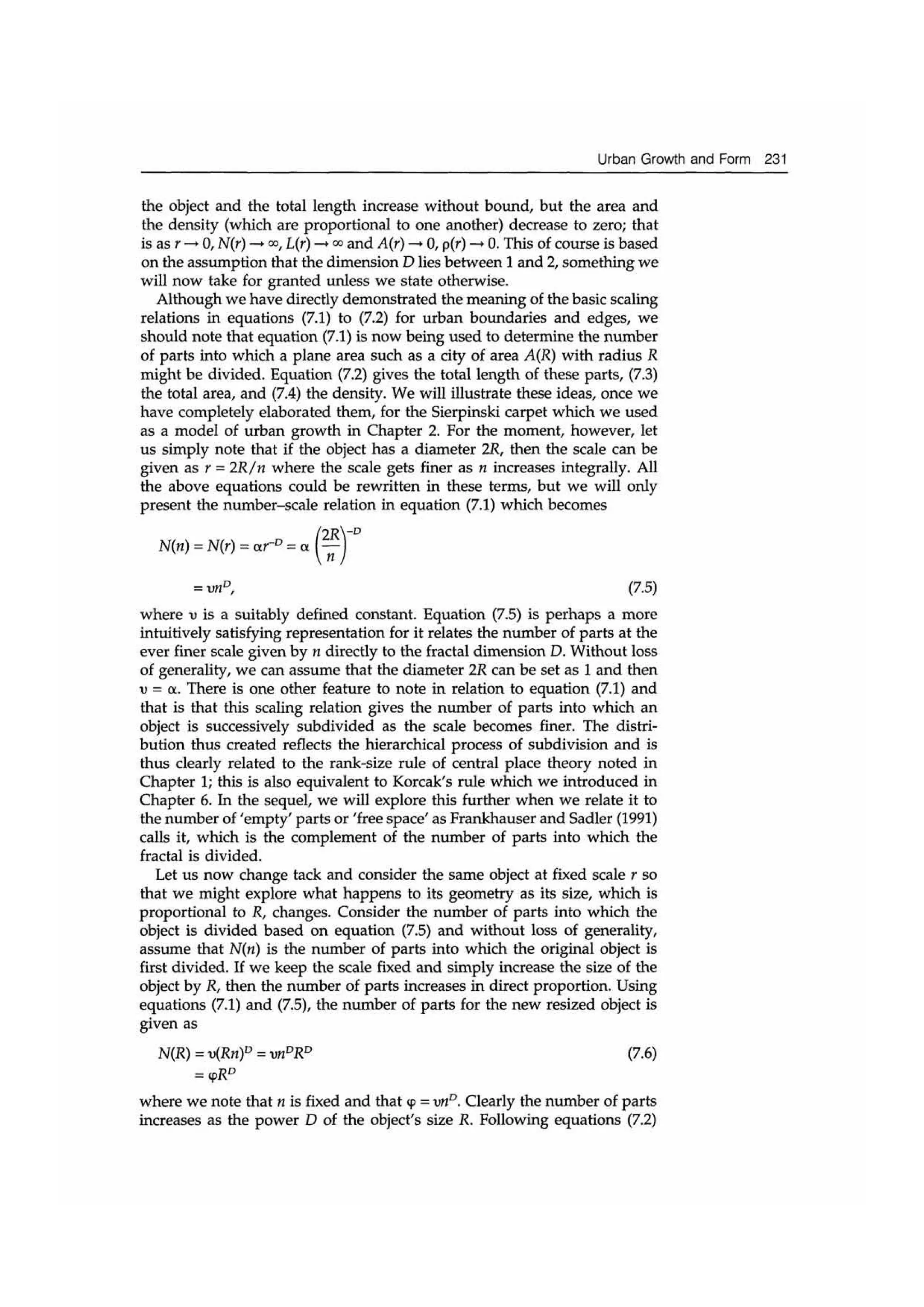 Fractal cities low resolution