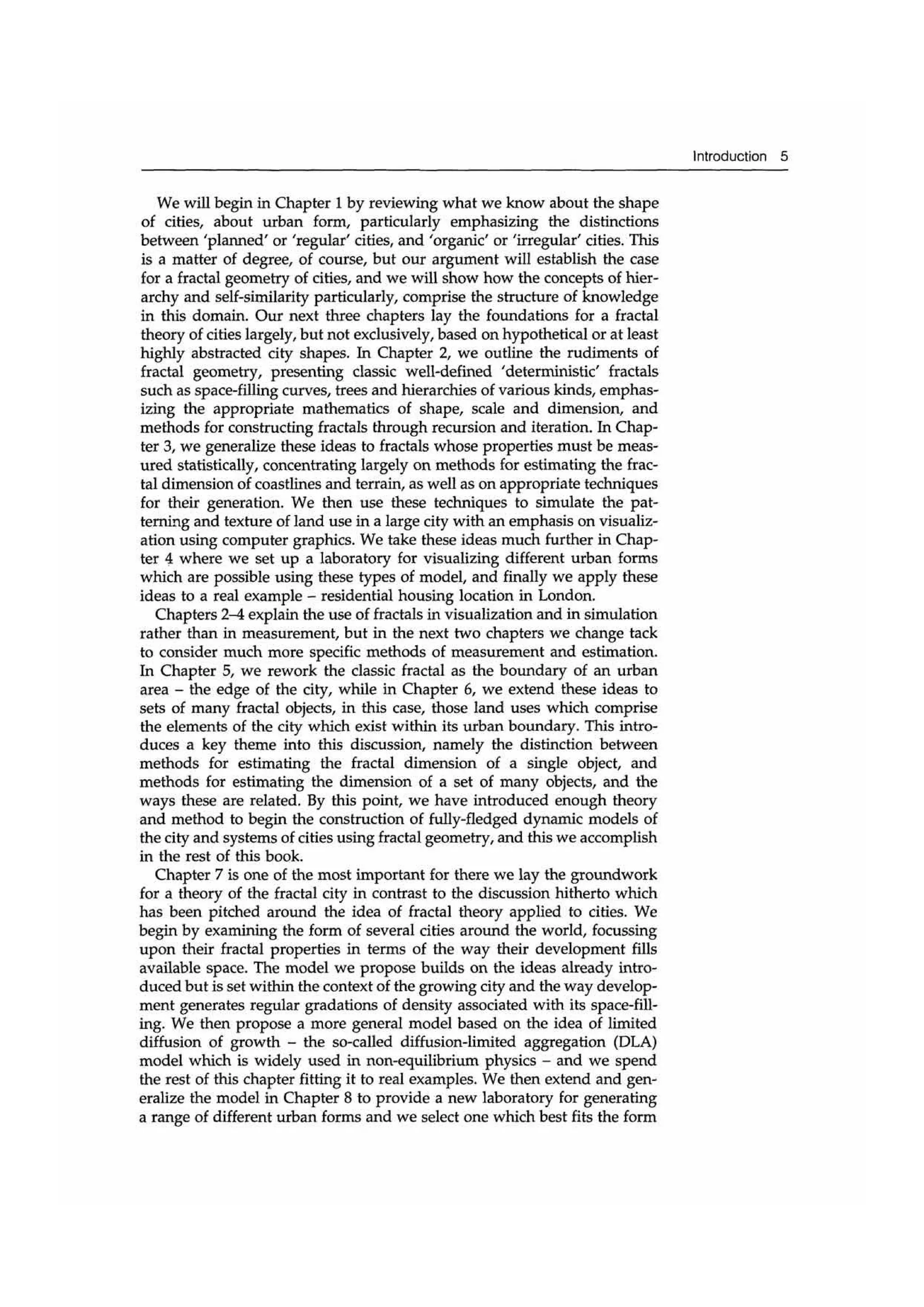 Fractal cities low resolution