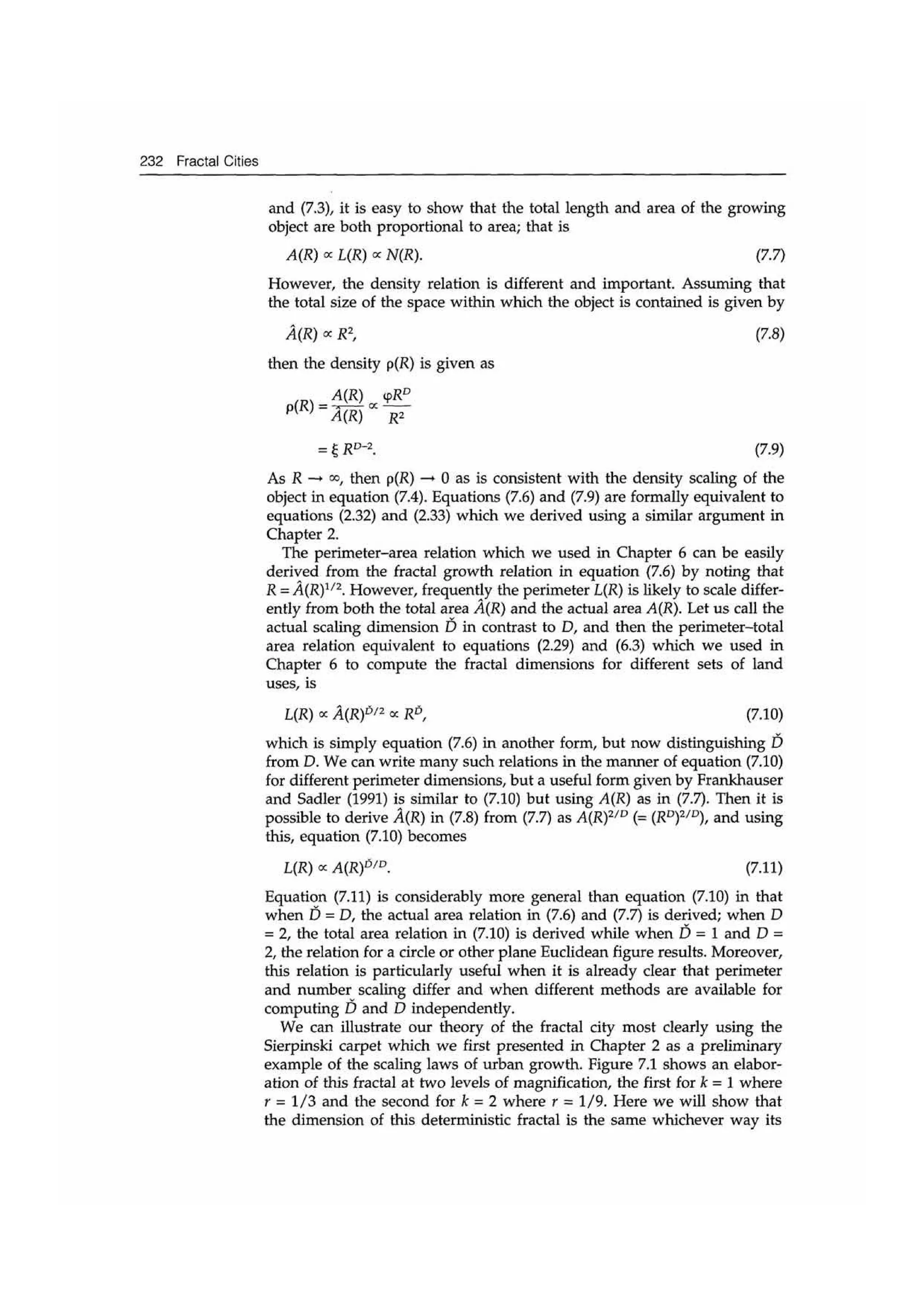 Fractal cities low resolution