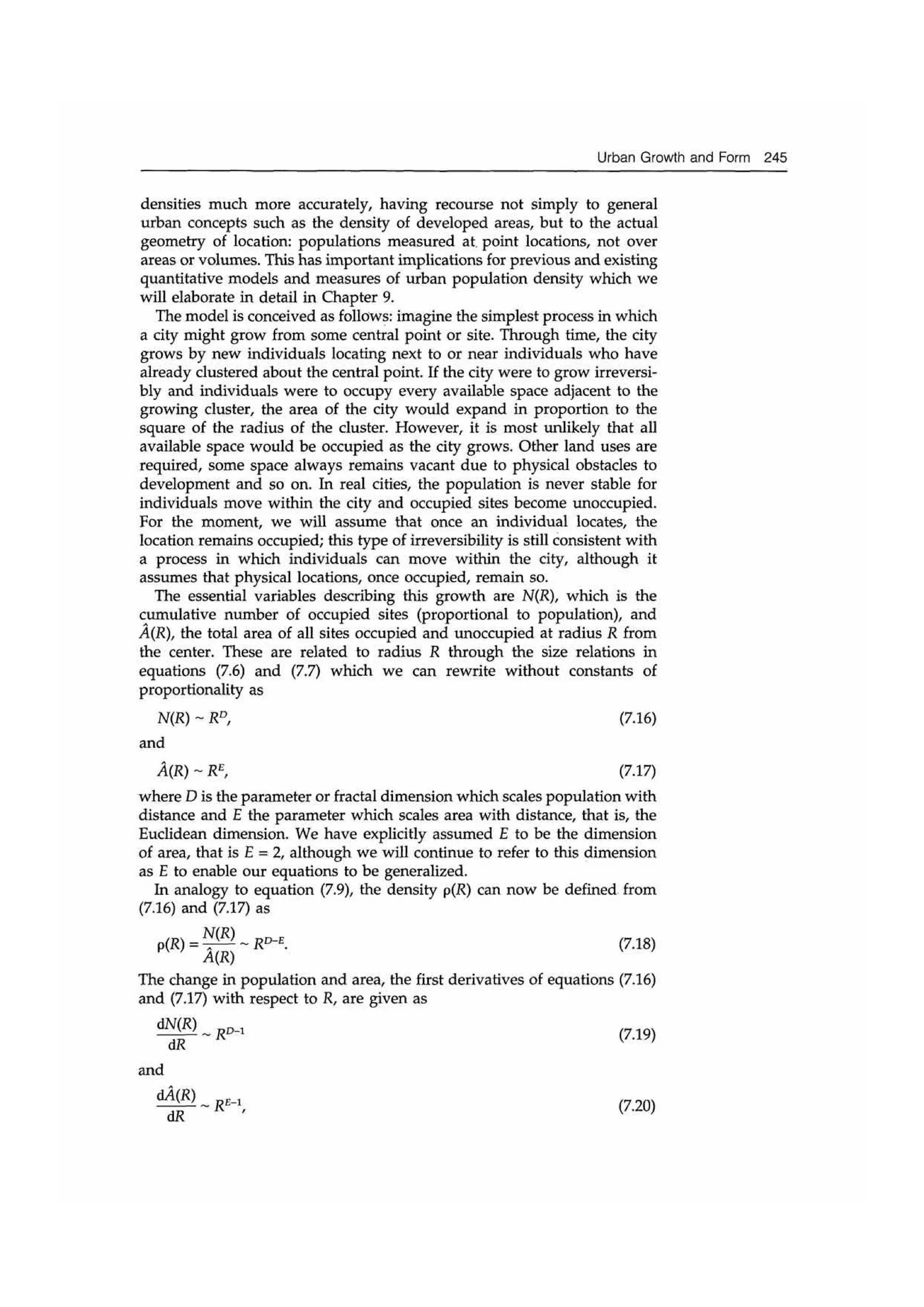 Fractal cities low resolution