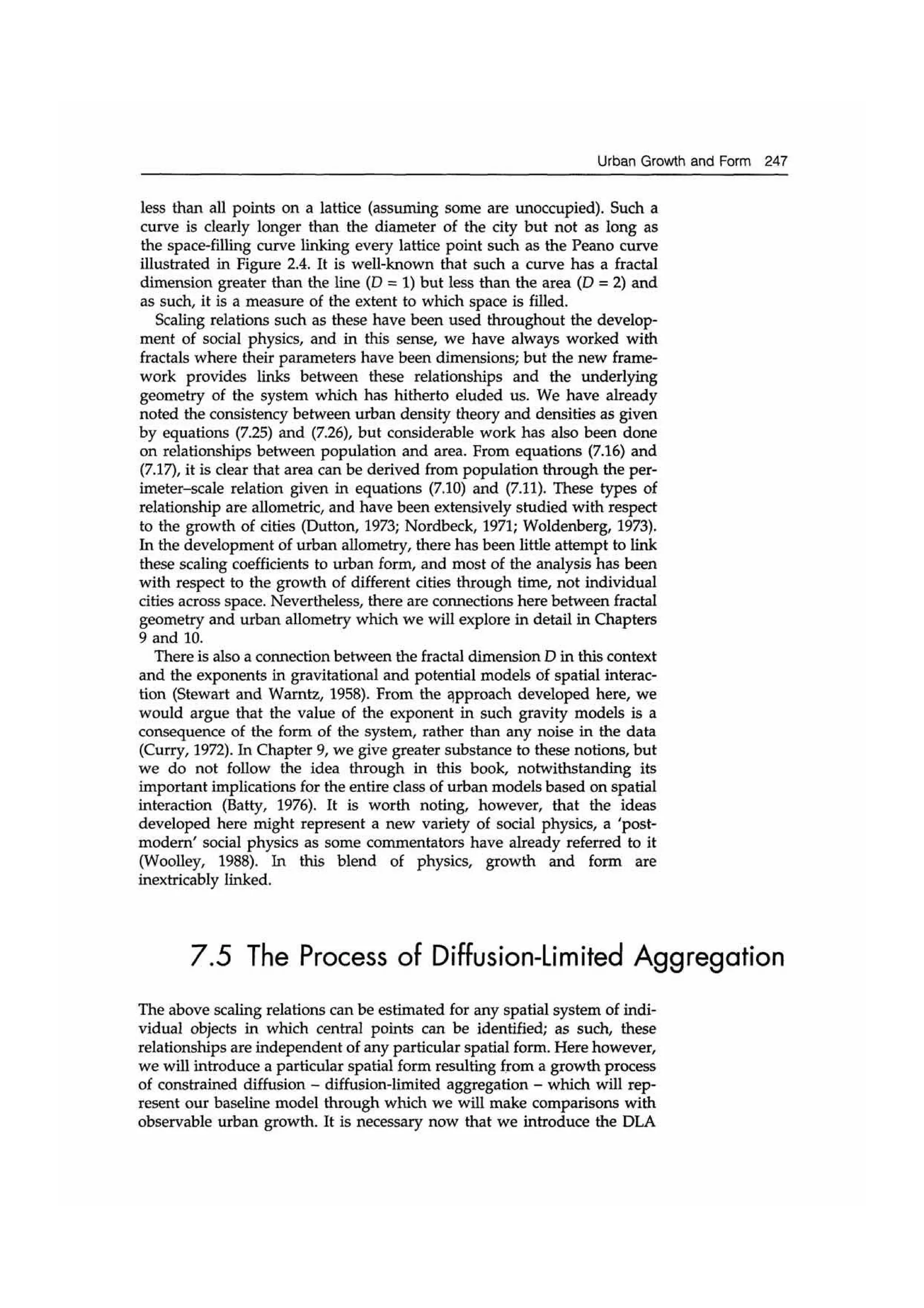 Fractal cities low resolution