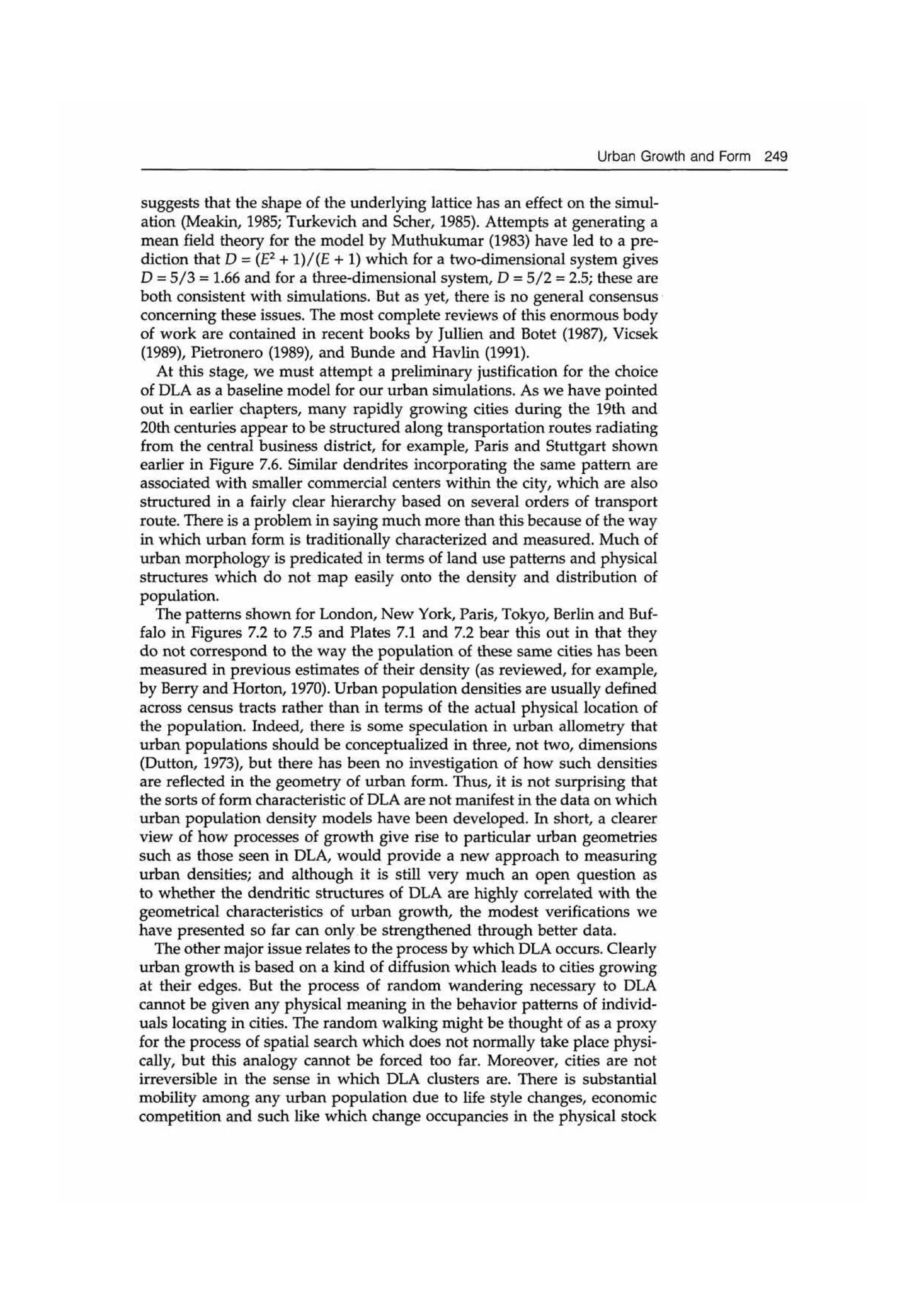 Fractal cities low resolution