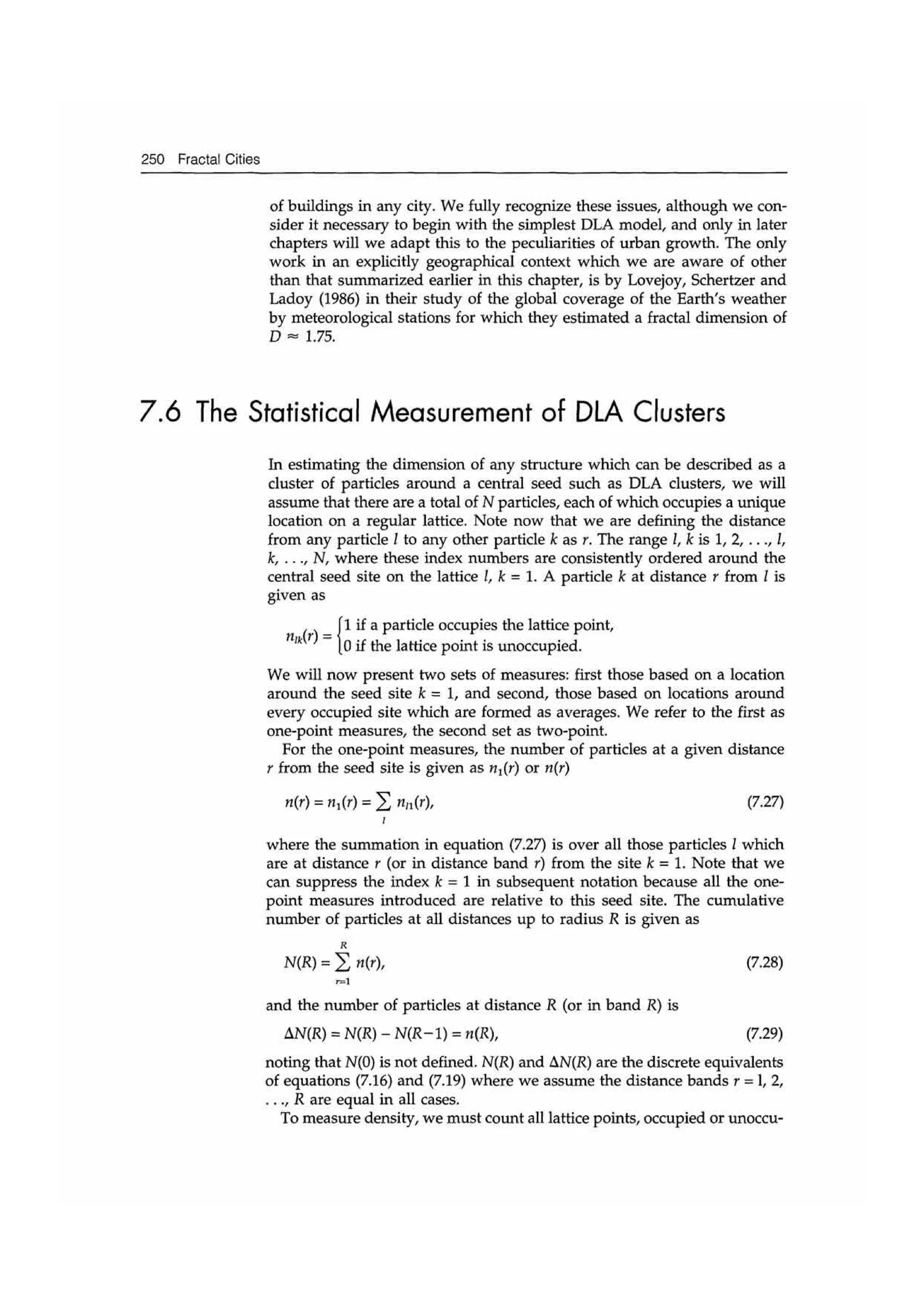 Fractal cities low resolution
