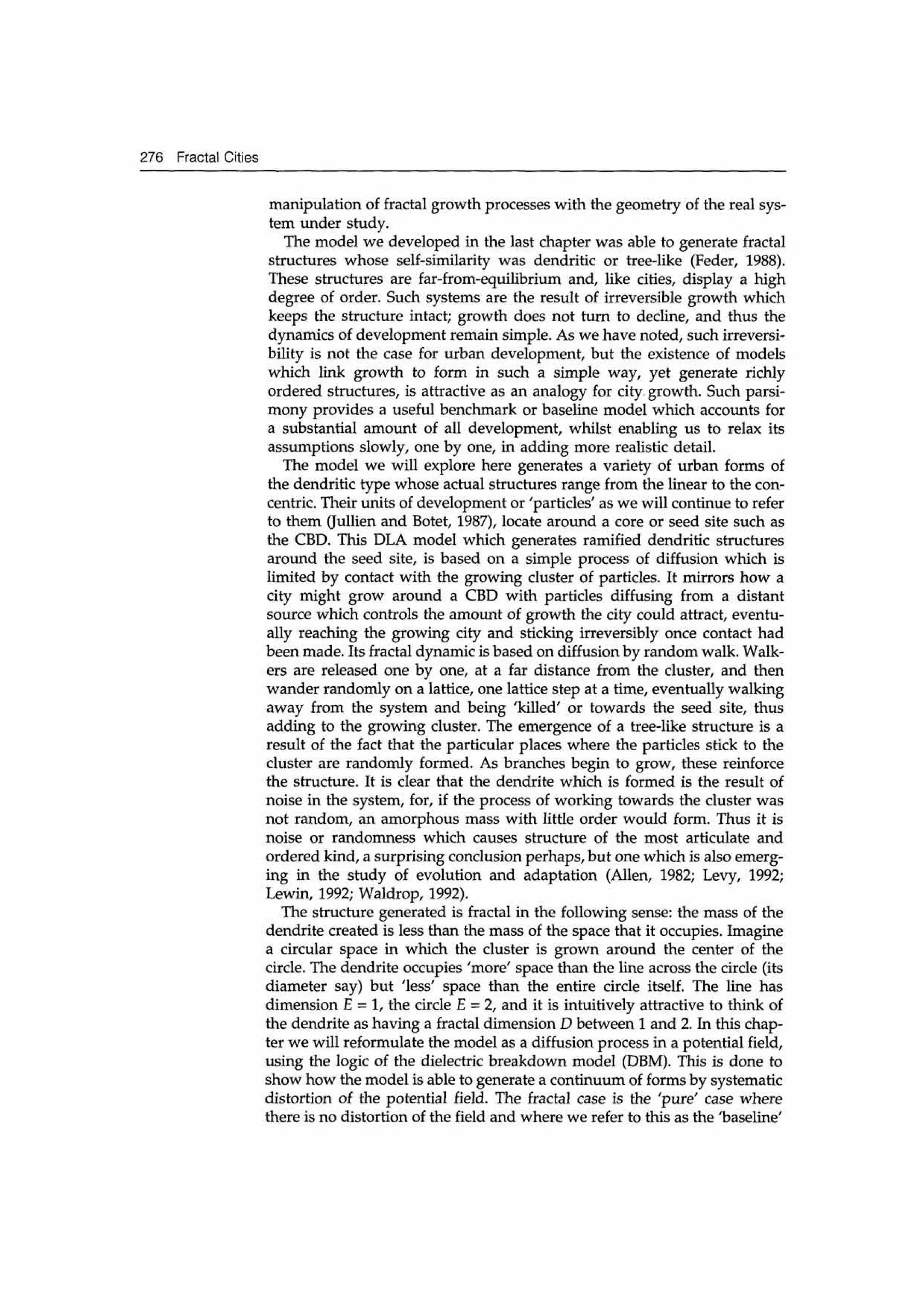 Fractal cities low resolution