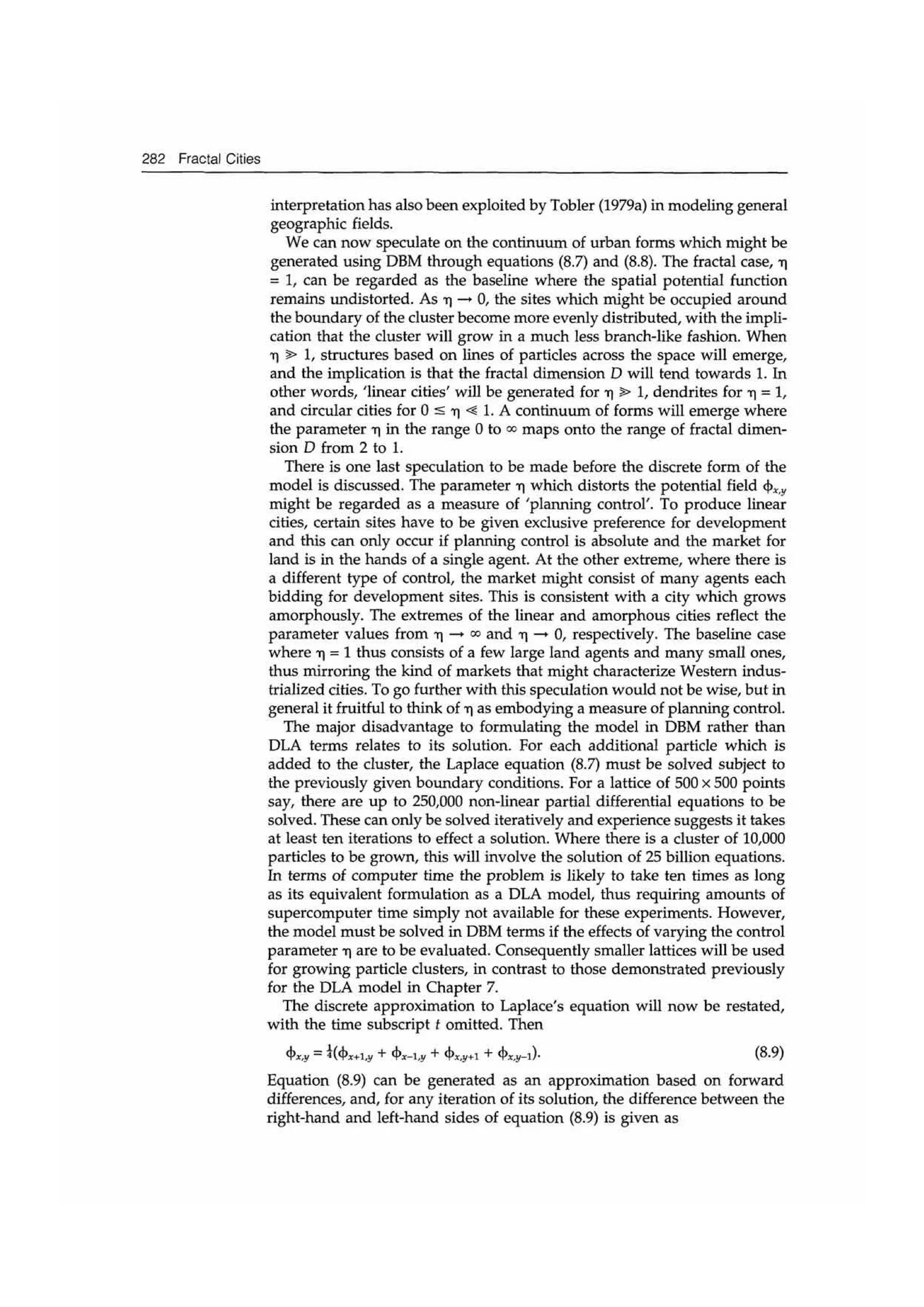 Fractal cities low resolution