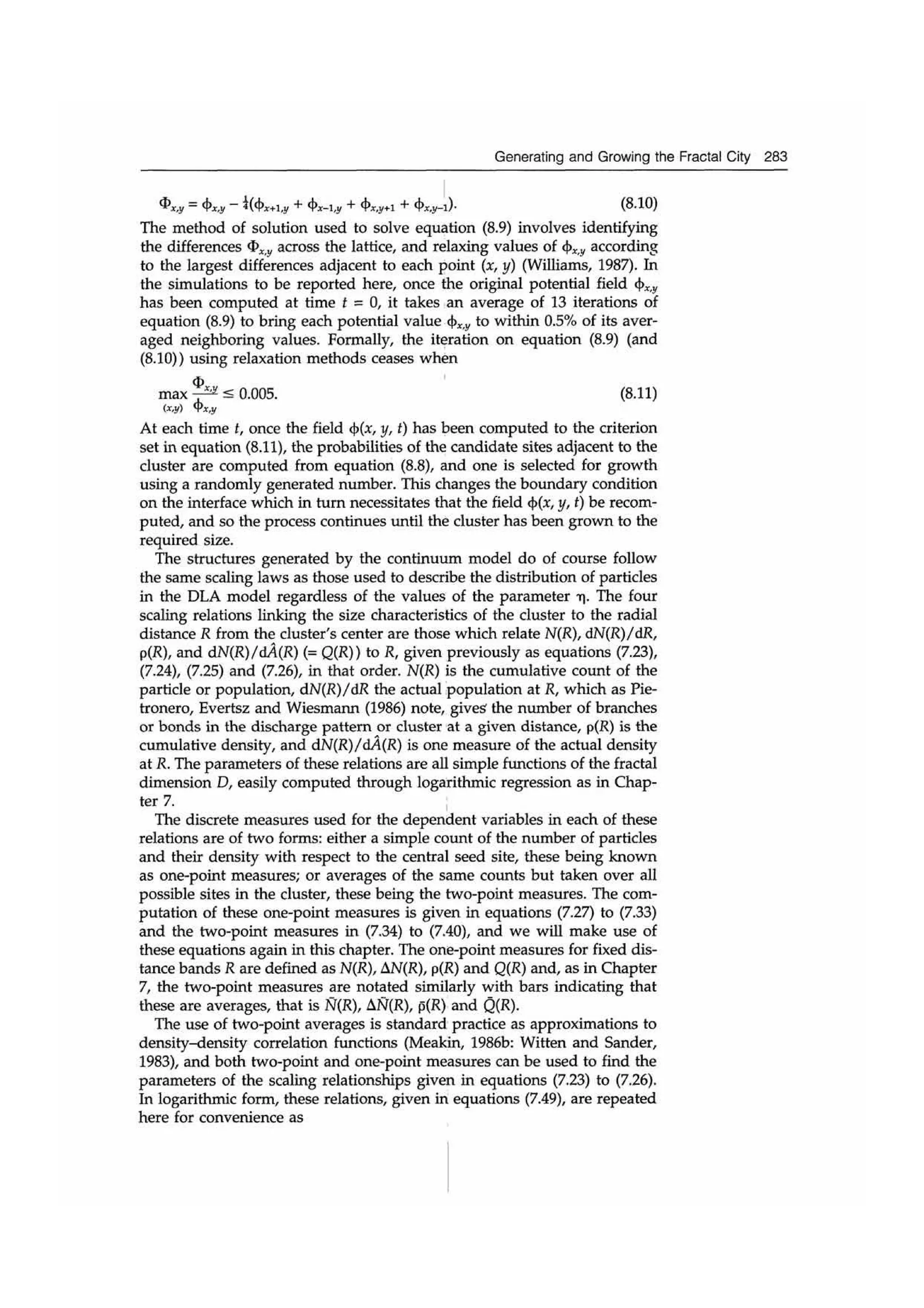 Fractal cities low resolution