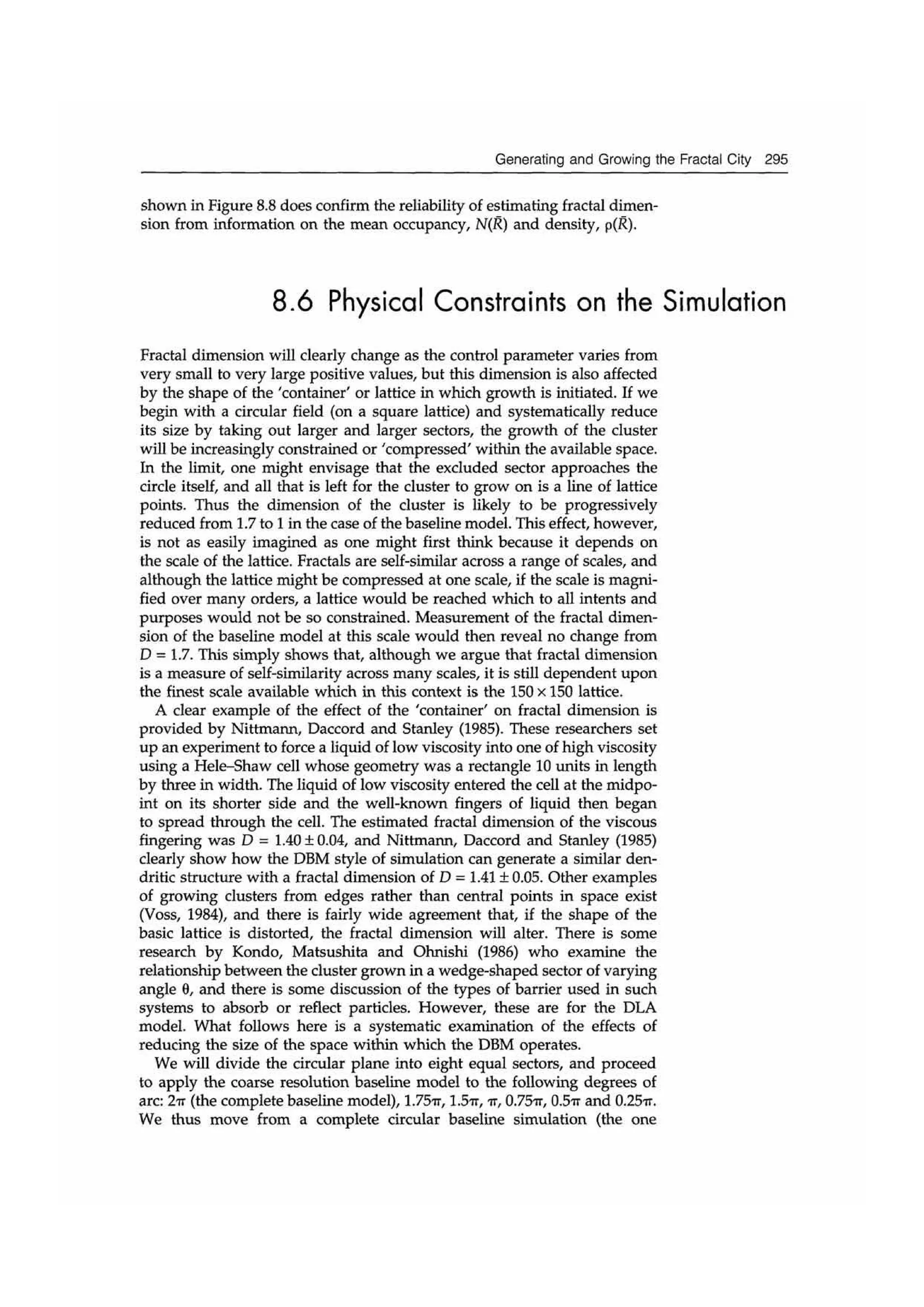 Fractal cities low resolution