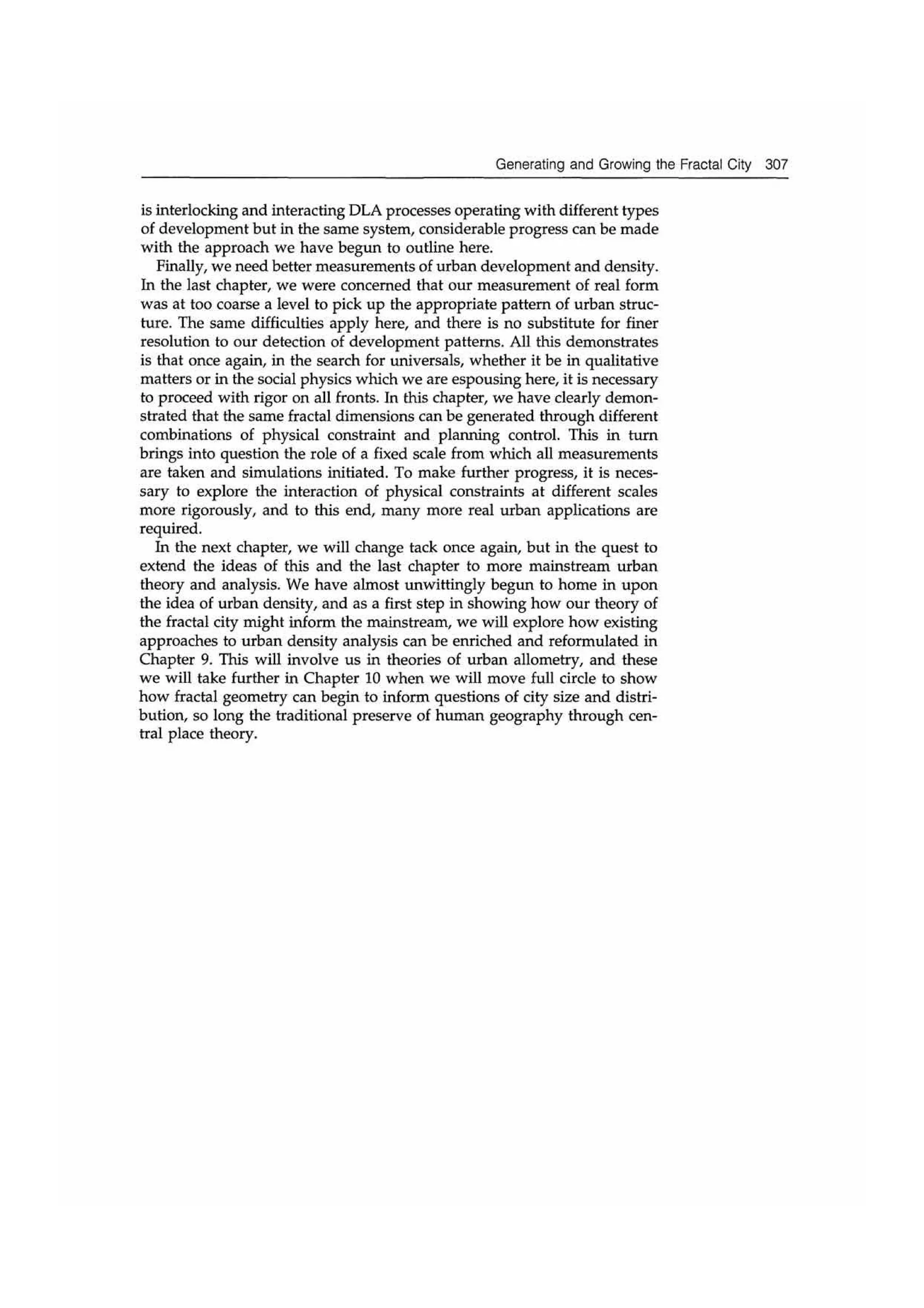 Fractal cities low resolution